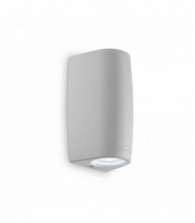 Applique grigia KEOPE 2 lampadine