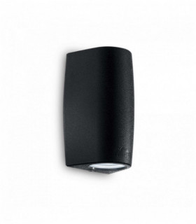 KEOPE black wall light 2 bulbs