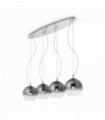 DISCOVERY FADE Chrome Suspension 4 bulbs
