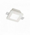 Spot encastré Blanc SAMBA 1 ampoule Largeur 24 Cm