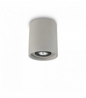 Plafoniera Cemento ROVERE 1 Lampadina Diametro 50 Cm