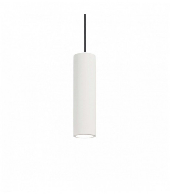 Lampada a sospensione bianca ROVERE 1 Lampadina Larghezza 42 Cm