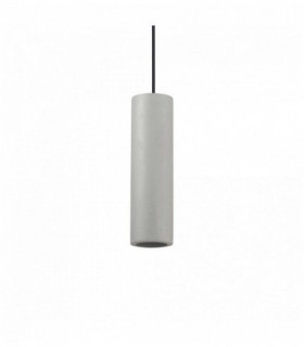 Suspension Cement OAK 1 bulb Width 42 Cm