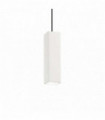White pendant light OAK 1 bulb Diameter 40 Cm