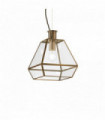 ORANGERIE Brown pendant light 1 bulb