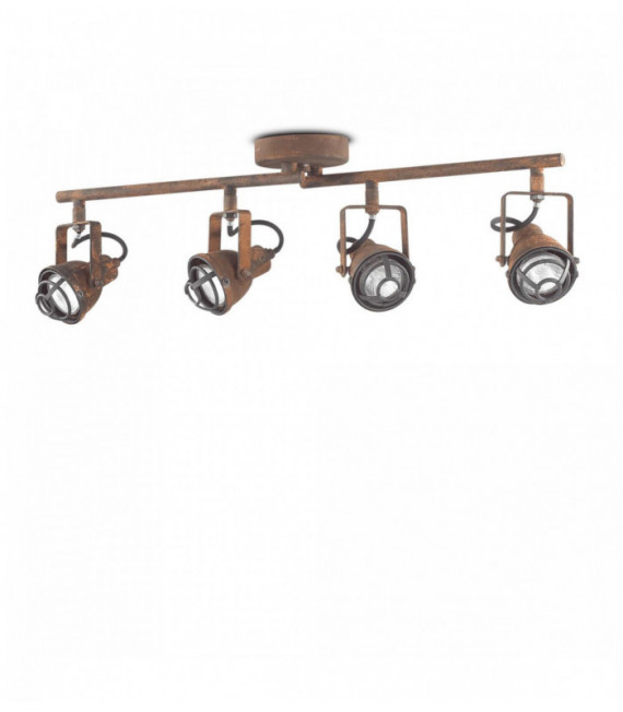 Corten BOB MINI ceiling light 4 bulbs