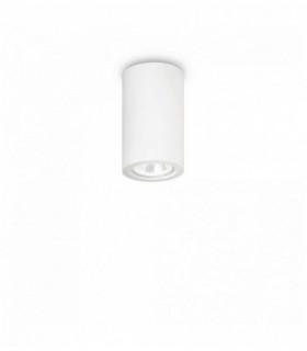 Plafoniera TOWER 1 Lampadina Bianca Diametro 7 Cm