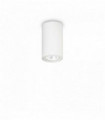 Plafonnier Blanc TOWER 1 ampoule Diamètre 7 Cm