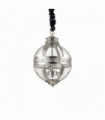 WORLD chrome pendant lamp 3 bulbs