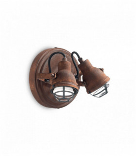 Corten BOB MINI Applique a 2 luci