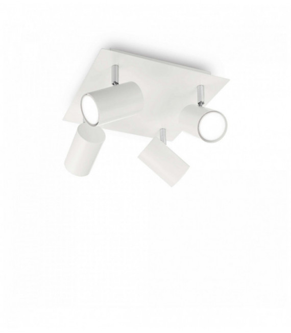 White SPOT ceiling light 4 bulbs