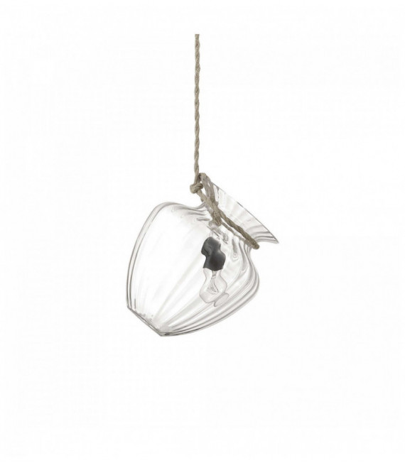Transparente POTTY Pendelleuchte 1 Glühbirne