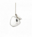 Transparent POTTY pendant light 1 bulb
