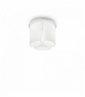 Plafonnier Blanc ALMOND 3 ampoules