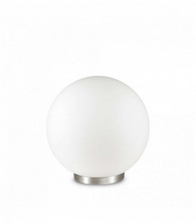 Lámpara de mesa MAPA RIGA blanca con 1 luz