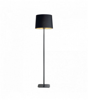 NORDIK black floor lamp 1 bulb