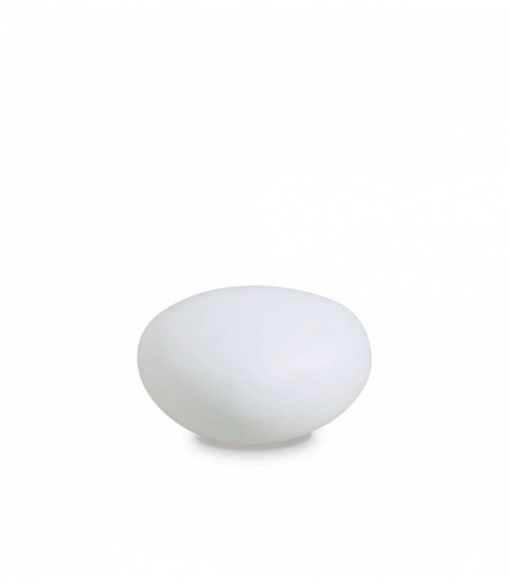 Lampada da terra bianca SASSO 1 lampadina Diametro 88 Cm
