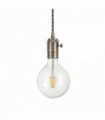 Copper pendant light DOC 1 bulb