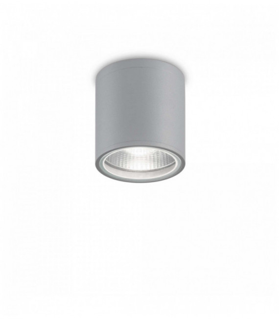 Gray ceiling light GUN 1 bulb