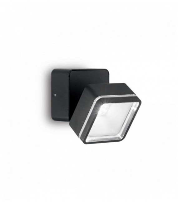 OMEGA SQUARE aplique negro 6 bombillas