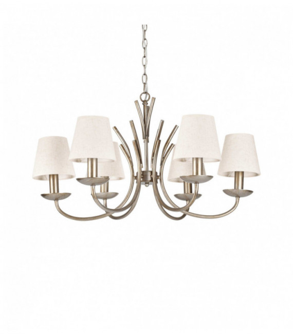 Suspension Toile SPIGA 6 ampoules