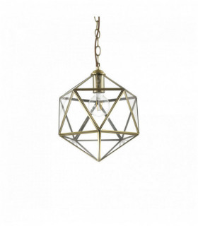 Brown DECA pendant light 1 bulb