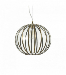 Brown RONDO pendant light 1 bulb