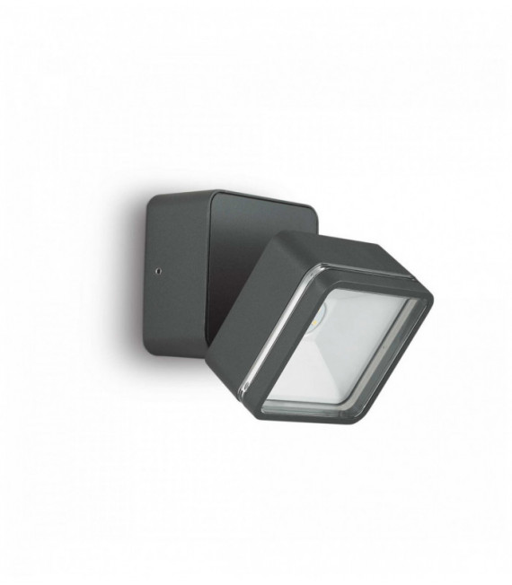 OMEGA SQUARE Anthrazit Wandleuchte 6 Glühbirnen