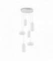White suspension YOGA 6 bulbs