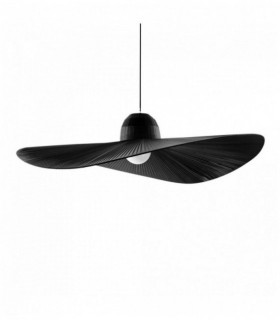 Lampadario MADAME nero 1 lampadina