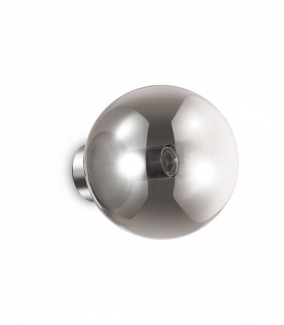 Aplique de pared cromado MAPA FADE 1 bombilla Diámetro 40 Cm