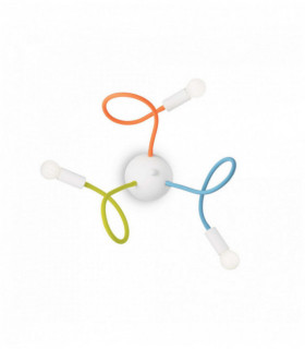 Aplique Multicolor MULTIFLEX 3 bombillas