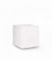 Lampadaire Blanc LUNA 1 ampoule Hauteur 29 Cm