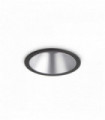Spot encastré Noir/Argent GAME 1 ampoule en Aluminium