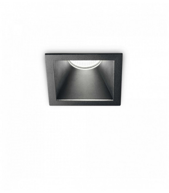 Faretto da incasso GAME nero 1 lampadina