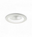 White BASIC recessed spotlight