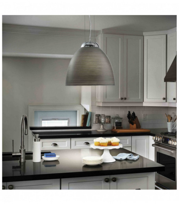 TOLOMEO Gray Pendant 1 bulb