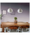 Pendant light white PANDORA 1 bulb