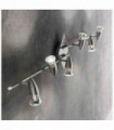 ALFA nickel ceiling light 6 bulbs