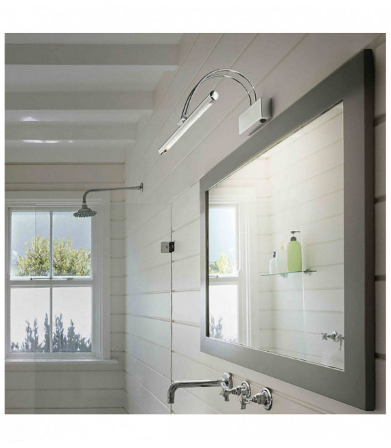 Aplique de pared cromado BOW 66 bombillas
