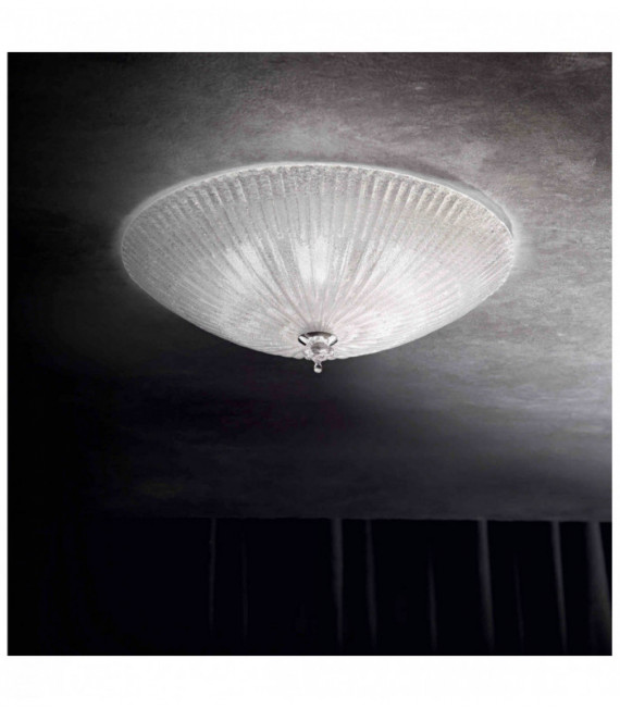 Transparente SHELL Deckenleuchte 6 Lampen