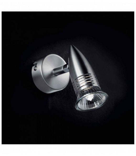 ALFA Nickel Wandleuchte 1 Glühbirne