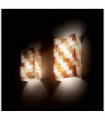 Applique murale Ambrée SCACCHI 2 ampoules