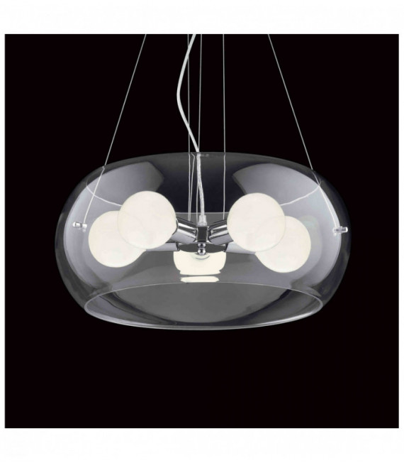Transparent suspension AUDIL-10 5 bulbs