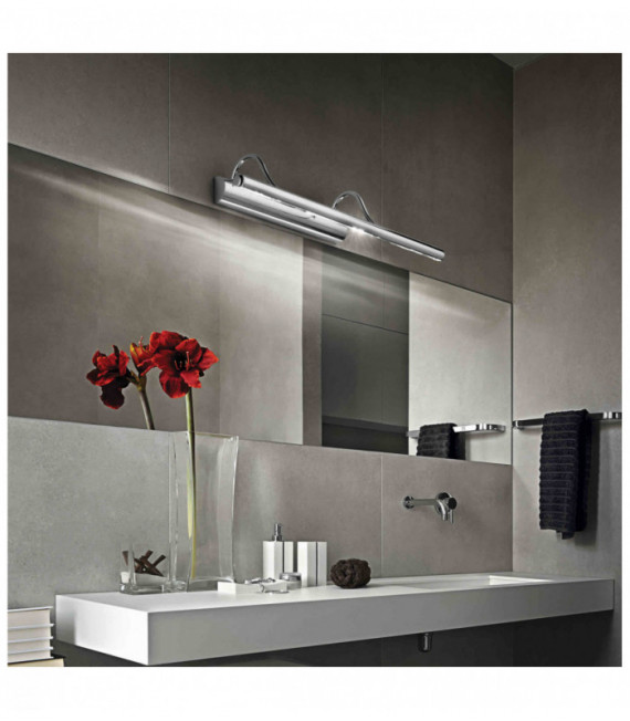 Applique cromata MIRROR-10 4 lampadine
