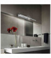 Chrome wall light MIRROR-10 4 bulbs