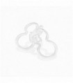 Suspension Chromée ALBA 7 ampoules