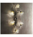 TIROL Rust ceiling light 6 bulbs