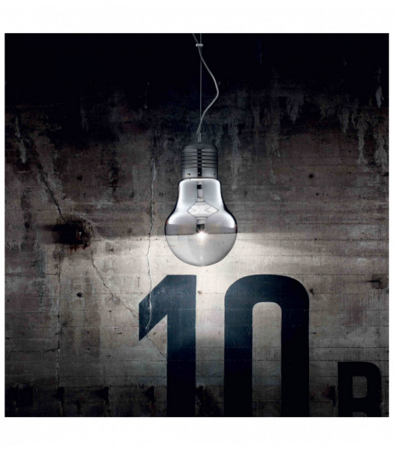 Suspension Chromée LUCE CROMO 1 ampoule