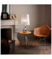 Lampe de table Argentée ETERNITY 1 ampoule en métal
